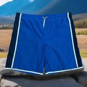 Chic‎ FIRST WAVE Mens Board Shorts Swim Trunks Sz XL W Adjustable Drawing String